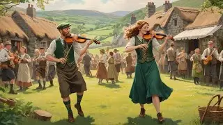 Lively Celtic Fiddle Music for Spirit and Joyful Energy