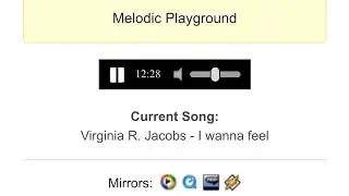 Virginia R. Jacobs &ldquo;i wanna feel&rdquo; on melodic playground radio.