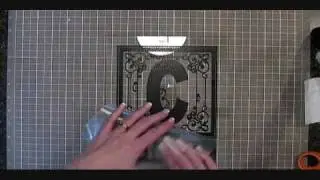 applying vinyl to glass & tile.wmv