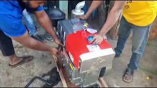 হাতে স্টার্ট // SF30 /32HP SIFANG DIESEL ENGINE // @machines_ltd01