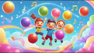 Counting with Bouncing Balls 🎾 | Fun Baby Songs & Nursery Rhymes for Kids | counting song, numbers