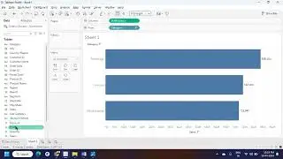 Mastering Tableau🔍: Creating and Customizing Bar Charts📊📈