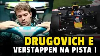 DRUGOVICH E VERSTAPPEN NA PISTA ! TESTE DA PIRELLI NO CIRCUITO DE MONZA | FORMULA 1