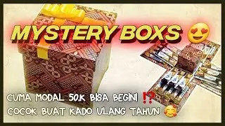 Tutorial box snack | Box snack mini | box snack ultah | DIY Birthday Gift box