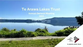 Te Arawa Lakes Trust AGM