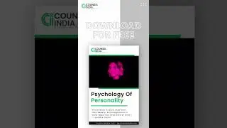 Free Psychology EBooks | Counsel India