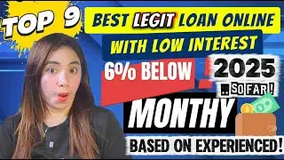 TOP 9 BEST LEGIT LOAN ONLINE WITH BELOW 6% INTEREST THIS 2025 SO FAR | BASED ON EXPERIENCED! 