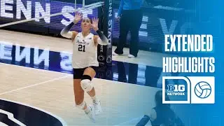 St. John's at Penn State | Extended Highlights | Big Ten Volleyball | 09/14/2024