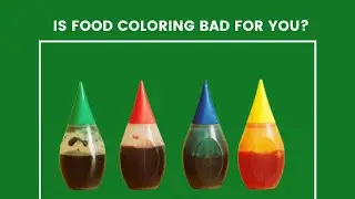TRUTH ABOUT ARTIFICIAL FOOD DYE (COLOUR):IMPACT ON HUMAN HEALTH #fooddye #foodcolour