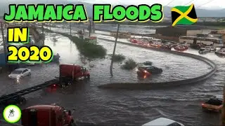 WATCH AS JAMAICA FLOODS: Kingston City Submerge 