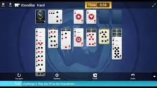 Microsoft Solitaire | The Hard Road Event Game #2 | 28 January 2020