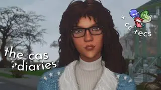 Denim is making a comeback, so I made a cute sim👖 | The CAS Diaries