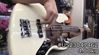 Sound Sample Fender American Professional II Jazz Bass -Olympic White- #US23047462