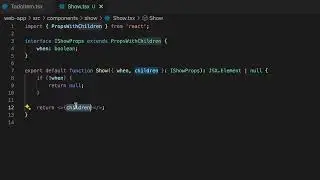 Refactor conditional rendering in React with a custom 'Show' component