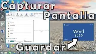 Como capturar pantalla y guardar ventana de PC