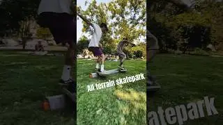 #skateboarding IN THE GRass?? Only with a #onewheel