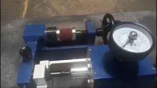 High Strength Sand testing with Hydraulic Universal Strength machine and High Strength Attachment.