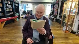 Red Books Day 2023 in Connolly Books - Communist Manifesto reading in Irish