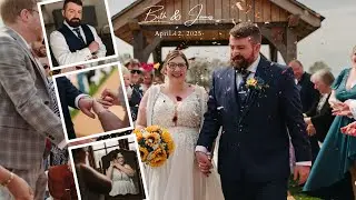 The Oak Barn Salisbury  | Wedding Film | Beth & James