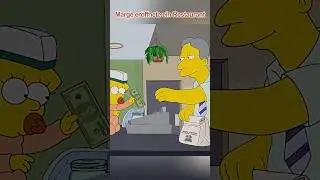 Marge er&ouml;ffnete ein Restaurant #foryou #simpsons #shorts #movie