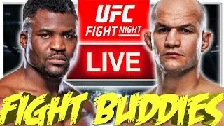🔴 UFC MINNEAPOLIS NGANNOU VS DOS SANTOS + FORMIGA VS BENAVIDEZ LIVE FIGHT REACTION!
