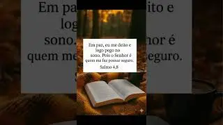 Descansar em Deus &eacute; a melhor forma de renovar as for&ccedil;as. Dormir em paz, acordar com prop&oacute;sito. 🙌