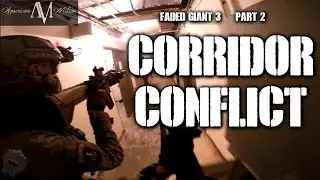 American Milsim Faded Giant 3 Part 2: Corridor Conflict (Elite Force Airsoft Gun 4CRS)