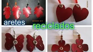 Zarcillos o aretes de cuero