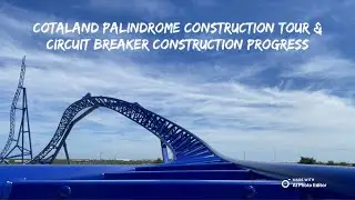 COTALAND Palindrome Construction Tour, Circuit Breaker & Mini Golf Construction In Progress