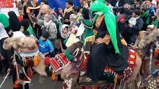 موكب سبايا أهالي الحمزة الشرقي عزاء زينب ٢٠١٩