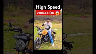 Vibration in triumph speed 400 😱😱 #triumphspeed400 #triumphspeed #triumph #triumphbikes #motorcycle