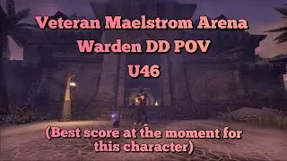 Elder Scrolls Online: Veteran Maelstrom Arena - Warden DPS Build (No Death) (Quiver)