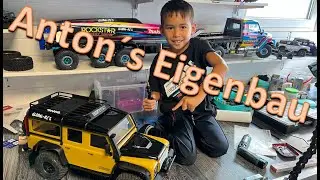 Traxxas TRX4 Land Rover Defender gebaut aus Einzelteilen, Resteverwertung bringt ganzes Modell