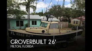 [SOLD] Used 1981 Groverbuilt 26 Downeast Pilothouse in Miilton, Florida