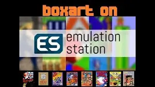 RG350 - Add boxart to EmulationStation