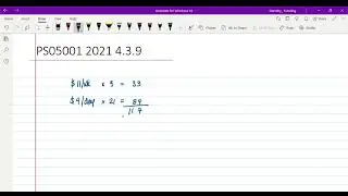 GMAT PS05001 2021 4.3.9