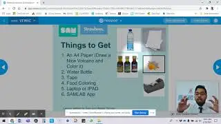Volcano with SAMLAB Lesson Plan