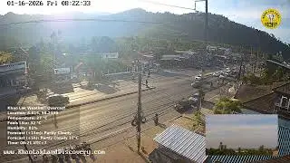 🔴 Khao Lak Webcam - Phang Nga, Thailand 🇹🇭 16-Jan-2026 04:35