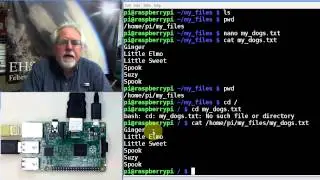 Raspberry Pi Linux Lesson 4: Creating and Editing Files with Nano Command
