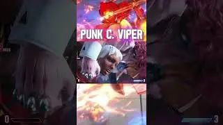 Street Fighter 6 Punk C  Viper Vs LeShar Elena #sf6viper #streetfighter6 #スト6