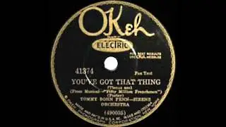 1930 Tommy Bohn - You&rsquo;ve Got That Thing (instrumental)