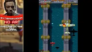 Treinando Fire Shark de Arcade, vers&atilde;o 2P