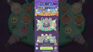 Happy citizens: Halloween party 