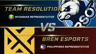 TEAM RESOLUTION [Myanmar] vs BREN ESPORTS [Philippines] | Game Highlights | MSC 2019 DAY 1