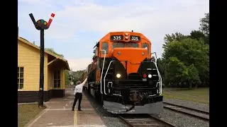 GN 325 Debut Event-Featuring Trains Magazine on the Osceola and St Croix Valley RR