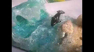 video aula de como fazer onda de cola quente e silicone