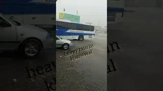heavy rain in khanewal #khanewalcity #rain #jalalpurbhattian
