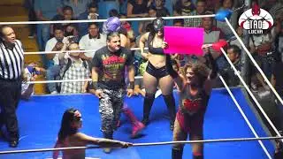LADY SHANI / PIPIMPINELA ESCARLATA / MURDER CLOWN VS LA HIEDRA / TITO SANTANA / VILLANO III JR