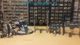 #legostarwars #wips #classiclego Custom LEGO WIPs of the Week! | Week #1 of WIP Showcase