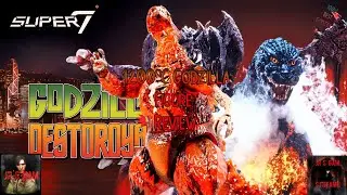 Super 7: 1200&deg;C Meltdown Godzilla: Figure Review